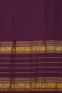 Kancheepuram Silk Wine Saree