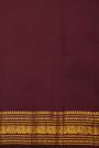 Kancheepuram Silk Wine Saree