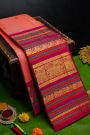 Kanchipuram Silk Pink Saree