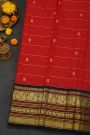 Kancheepuram Silk Red Saree