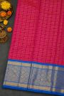 Kancheepuram Silk Magenta Saree
