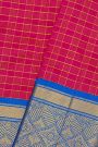 Kancheepuram Silk Magenta Saree