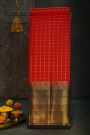 Kancheepuram Silk Red Saree