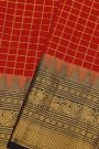 Kancheepuram Silk Red Saree
