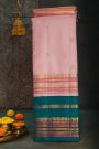 Kancheepuram Silk Baby Pink Saree