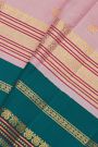 Kancheepuram Silk Baby Pink Saree