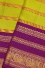 Kancheepuram Silk Green Saree