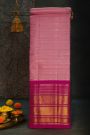Kancheepuram Silk Dusty Pink Saree