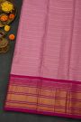 Kancheepuram Silk Dusty Pink Saree