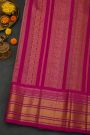 Kancheepuram Silk Dusty Pink Saree
