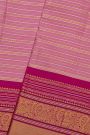 Kancheepuram Silk Dusty Pink Saree