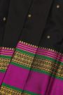 Kancheepuram Silk Black Saree