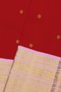 Kancheepuram Silk Maroon Saree
