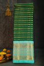 Kancheepuram Silk Bottle Green Saree