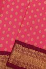 Kancheepuram Silk Pink Saree