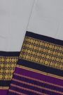 Kancheepuram Silk Off White Saree
