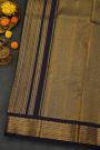 Kancheepuram Silk Orange Saree