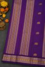Kancheepuram Silk Lavender Saree