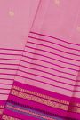 Kancheepuram Silk Baby Pink Saree