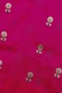Chanderi Silk Rani Pink Saree
