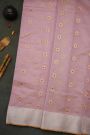 Chanderi Silk Light Pink Saree