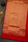 Chanderi Silk Red Saree