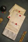 Chanderi Silk Cream Saree