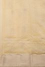 Chanderi Silk Cream Saree