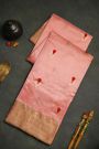 Chanderi Silk Pink Saree