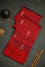 Chanderi Silk Maroon Saree