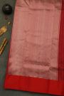 Chanderi Silk Maroon Saree