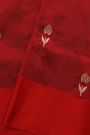 Chanderi Silk Maroon Saree
