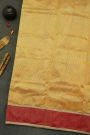 Chanderi Silk Yellow Saree