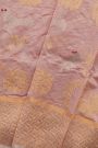 Chanderi Silk Baby Pink Saree