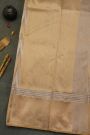 Chanderi Silk Cream Saree