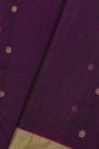 Chanderi Sico Violet Saree
