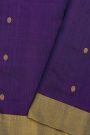 Chanderi Sico Royal Blue Saree