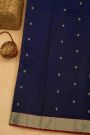 Chanderi Sico Navy Blue Saree