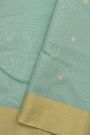 Chanderi Sico Sky Blue Saree