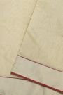 Chanderi Sico Off White Saree