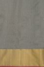 Chanderi Sico Grey Saree