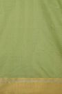 Chanderi Sico Pista Green Saree