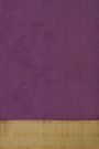 Chanderi Sico Purple Saree