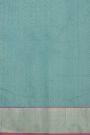 Chanderi Sico Sky Blue Saree