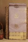 Chanderi Sico Lavender Saree