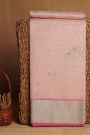 Chanderi Sico Baby Pink Saree
