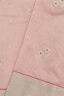Chanderi Sico Baby Pink Saree
