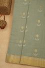 Chanderi Sico Grey Saree