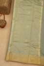 Chanderi Sico Grey Saree