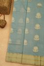 Chanderi Sico Grey Saree